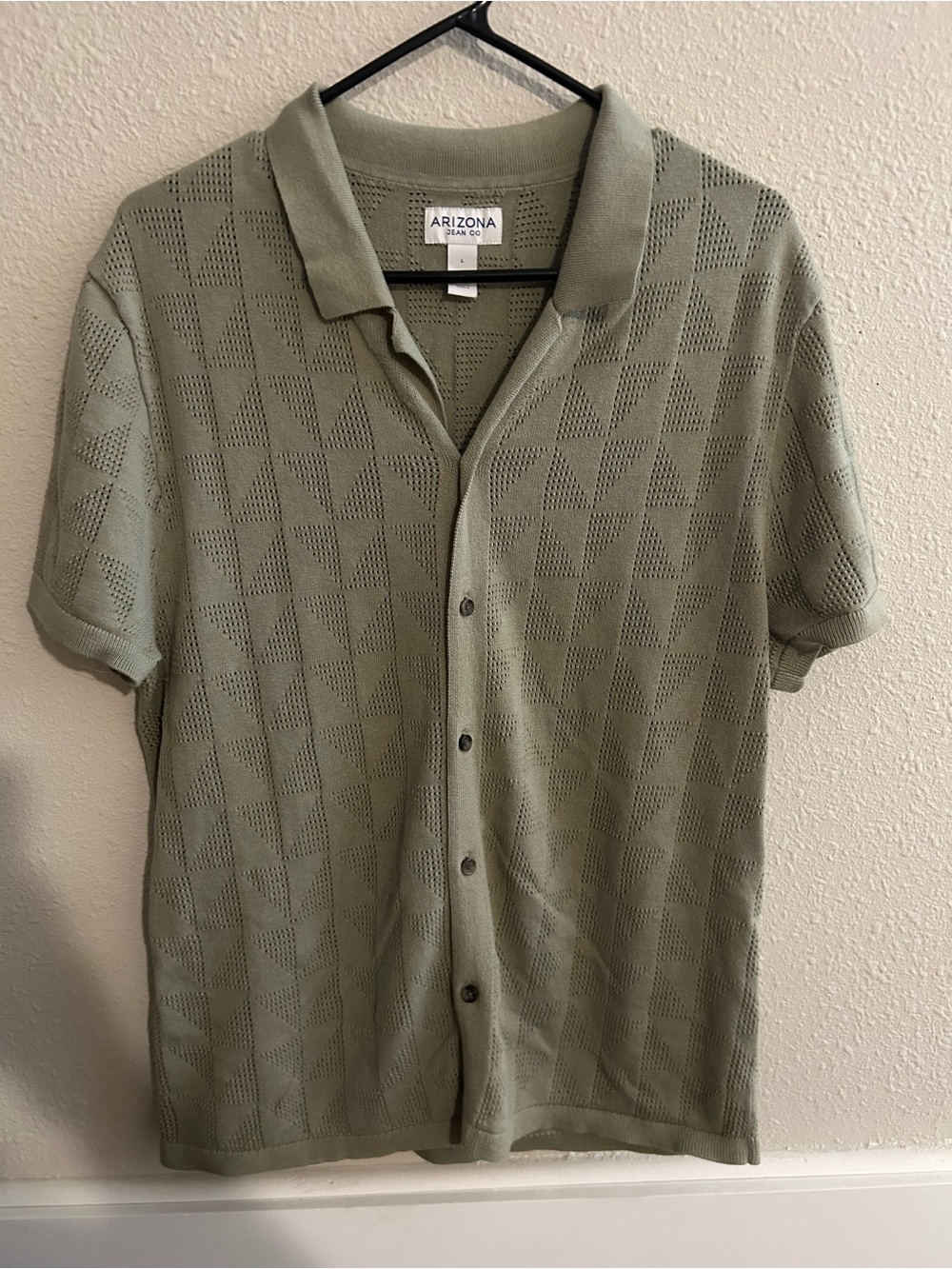 Flawless Arizona Jean Co. Geometric Knit
Button Sweater